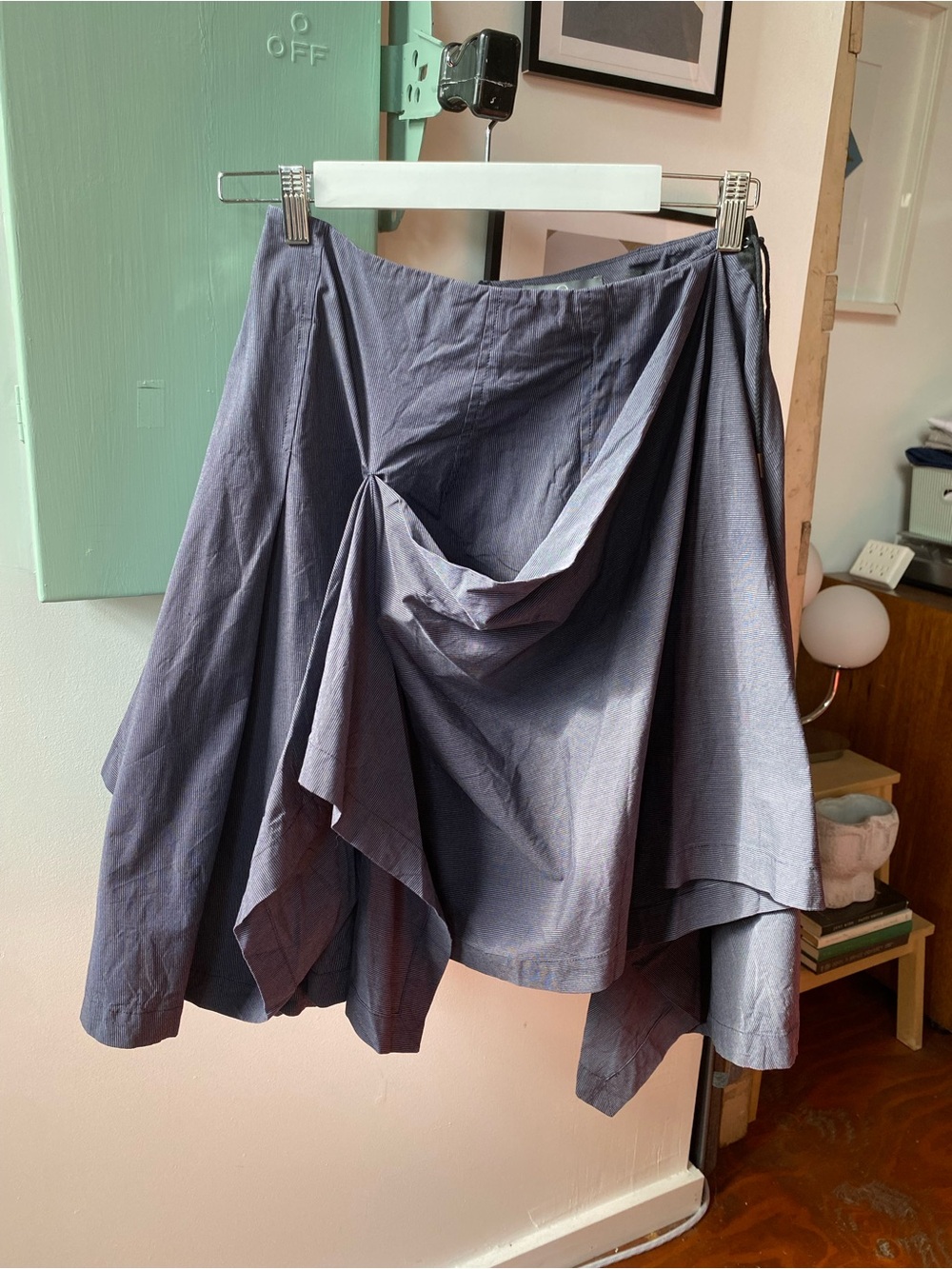 Alexander McQueen Asymmetrical Draped Skirt